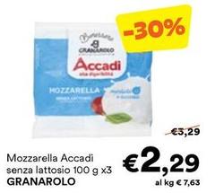 Granarolo - Mozzarella Accadi Senza Lattosio