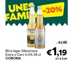 Corona Extra - Birra Lager Messicana Extra O Cero 0.0%