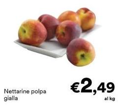 Nettarine Polpa Gialla