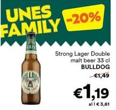 Bulldog - Strong Lager Double Malt Beer