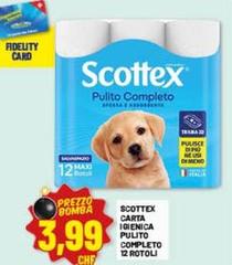 Scottex - Carta Igienica Pulito Completo