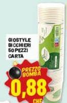 Gio’style - Bicchieri 50 Pezzi Carta