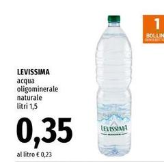 Levissima - Acqua Oligominerale Naturale