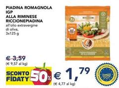 Riccione piadina - Piadina Romagnola IGP Alla Riminese