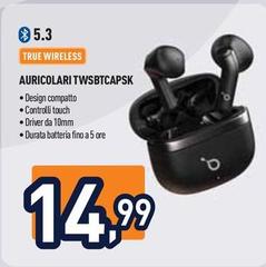 Ioplee - Auricolari TWSBTCAPSK