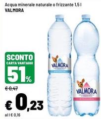 Valmora - Acqua Minerale Naturale 