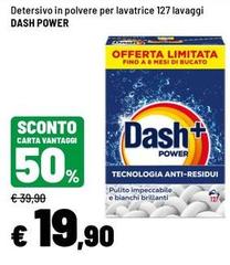 Dash - Detersivo In Polvere Per Lavatrice