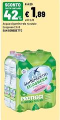 San Benedetto - Acqua Oligominerale Naturale