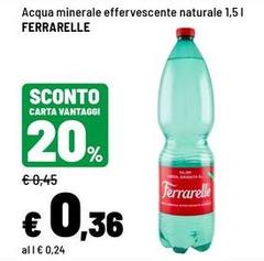 Ferrarelle - Acqua Minerale Effervescente Naturale