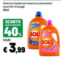 Sole - Detersivo Liquido Per Lavatrice