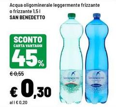 San Benedetto - Acqua Oligominerale Leggermente Frizzante O Frizzante