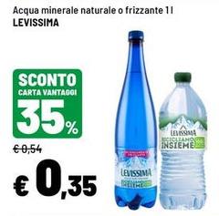 Levissima - Acqua Minerale Naturale O Frizzante