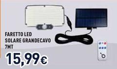 Ioplee - Faretto Led Solare Grandecavo