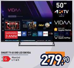 Ioplee - Smart Tv 4K UHD Led 50KVDA