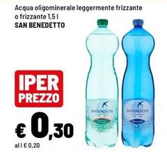 San Benedetto - Acqua Oligominerale Leggermente Frizzante O Frizzante