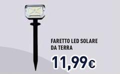 Ioplee - Faretto Led Solare Da Terra