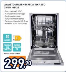 Electroline - Lavastoviglie Da Incasso 45Cm DWEM10BI2E