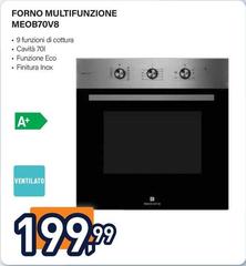 Electroline - Forno Multifunzione MEOB70V8 