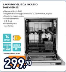 Electroline - Lavastoviglie Da Incasso DWEM13BI2S