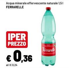Ferrarelle - Acqua Minerale Effervescente Naturale