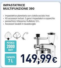 Electroline - Impastatrice Multifunzione 390