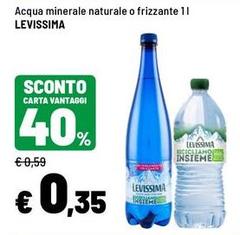 Levissima - Acqua Minerale Naturale O Frizzante
