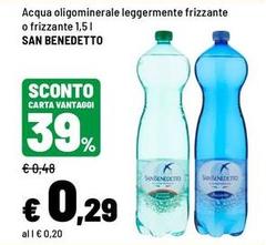 San Benedetto - Acqua Oligominerale Leggermente Frizzante O Frizzante