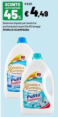 Spuma di Sciampagna - Detersivo Liquido Per Lavatrice