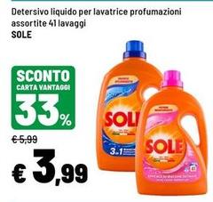 Sole - Detersivo Liquido Per Lavatrice