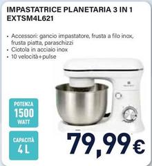Electroline - Impastatrice Planetaria 3 In 1 EXTSM4L621
