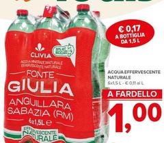 Clivia - Acqua Effervescente Naturale