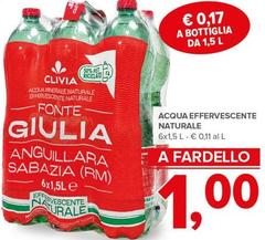 Clivia - Acqua Effervescente Naturale