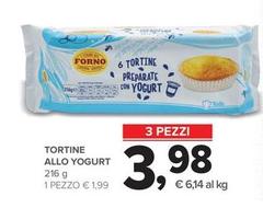 Tortine Allo Yogurt