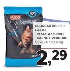 Rico - Croccantini Per Gatto Pesce Azzurro/ Carne E Verdure