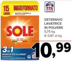 Sole - Detersivo Lavatrice In Polvere