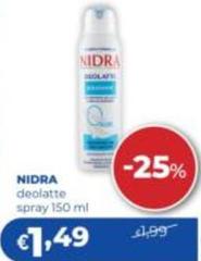 Nidra - Deolatte Spray