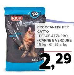 Rico - Croccantini Per Gatto Pesce Azzurro