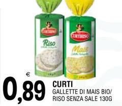 Curtiriso - Curti Gallette Di Mais Bio