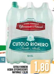 Cutolo rionero - Acqua Effervescente Naturale