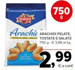 Ventura - Arachidi Pelate, Tostate E Salate