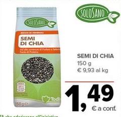 Solosano - Semi Di Chia