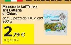 Latteria sociale di chiuro - Mozzarella Lattelina Tris