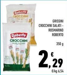 Croce - Grissini Croccchini Salati - Rosmarino