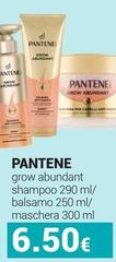 Pantene - Grow Abundant Shampoo/ Balsamo/ Maschera