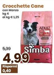 Simba - Crocchette Cane