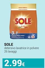 Sole - Detersivo Lavatrice In Polvere