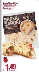 Saper di sapori - Piadina Romagna IGP