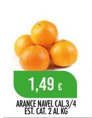 Arance Navel Cal.3