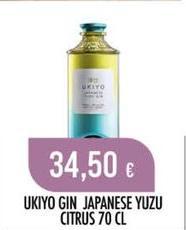 Citrus - Ukiyo Gin Japanese