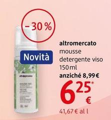 Altromercato - Mousse Detergente Viso 150 Ml